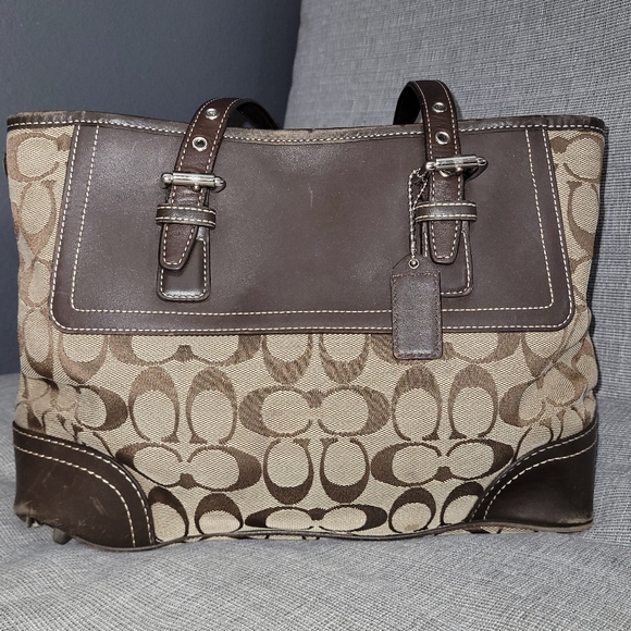 ATHENTIC COACH LEATHER BAG - Picture 2 of 10